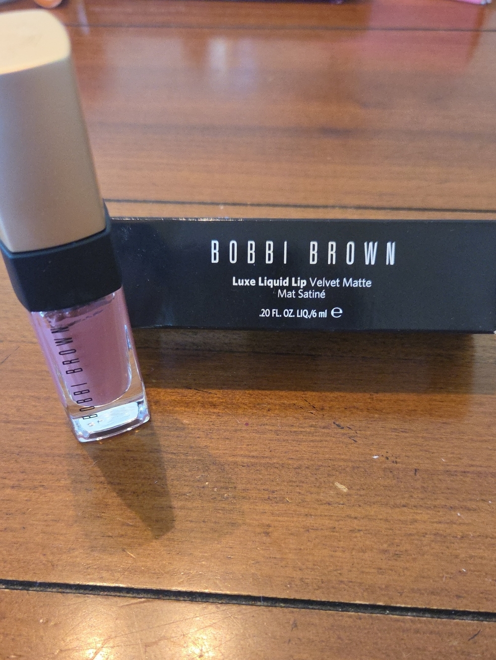 Bobbi Brown Luxe Liquid Lip Velvet Matte - Double Bare Color